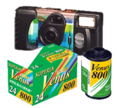 ネガフィルム　FUJICOLOR SUPERIA Venus800 36枚撮